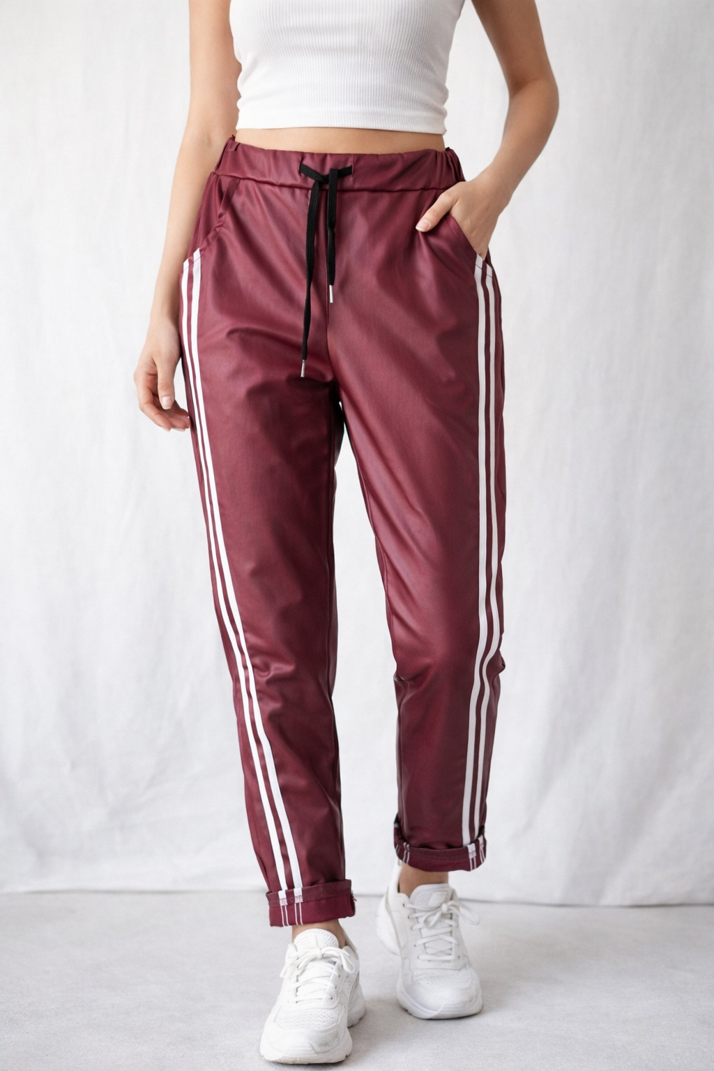 Lederimitats-Hose